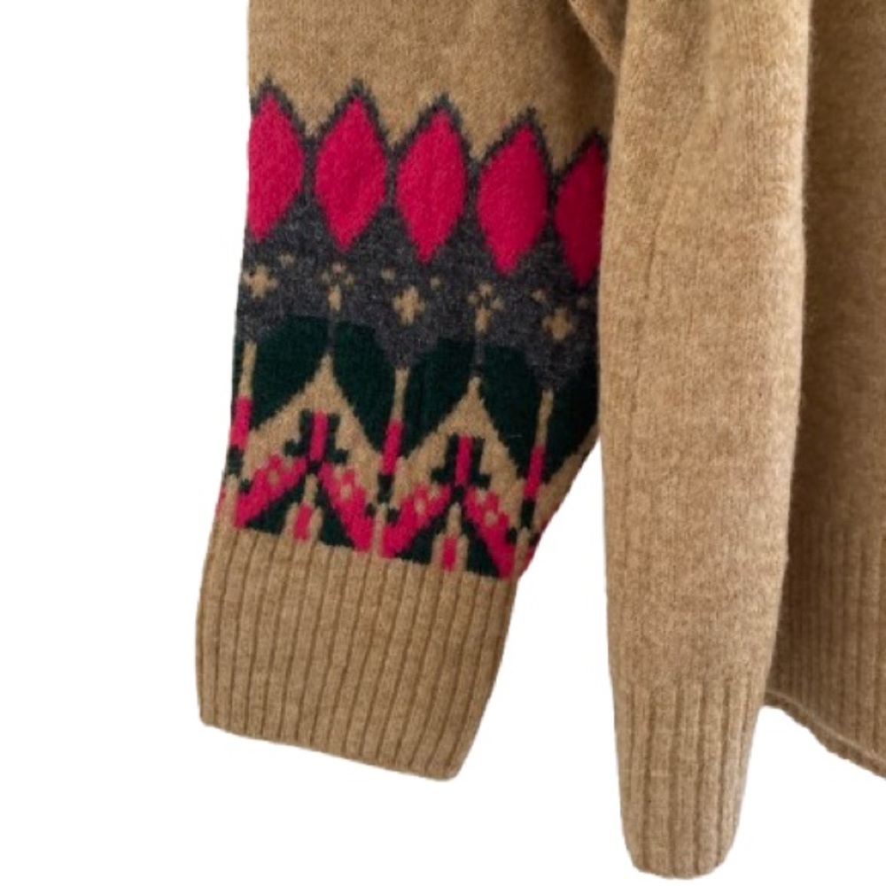 Cece Multicolor Patterned Sweater - image 3